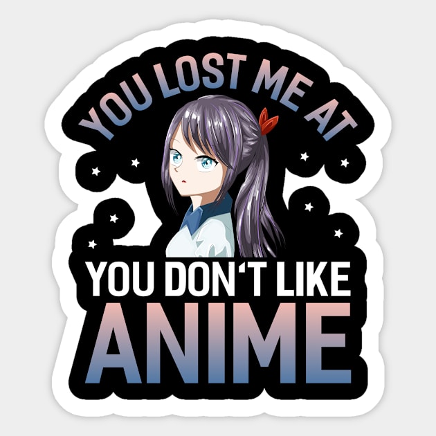 Anime Manga Cosplay Comic Kawaii Otaku Geek Gift Sticker by Tee__Dot